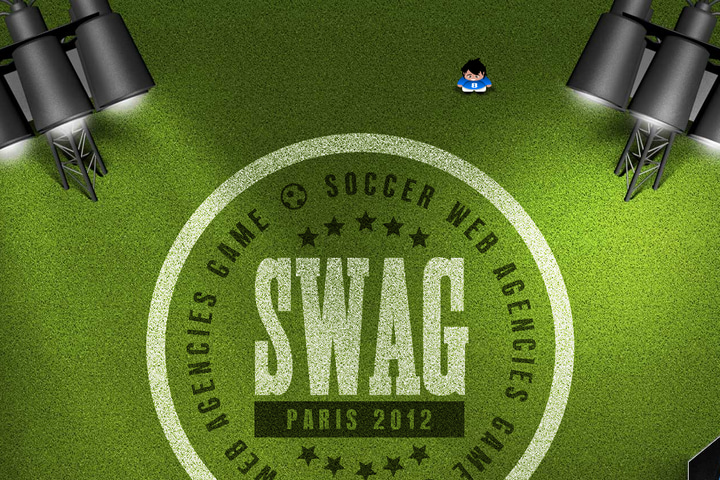Soccer Web Agencies Game 2012 website preview